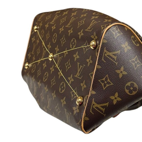 LOUIS VUITTON Authentic Brown Monogram Canvas Shoulder Bag - Picture 8 of 11